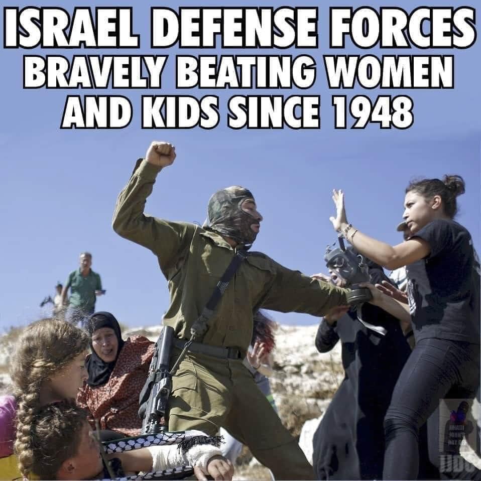 Battersby1888's tweet photo. #ZionistBarbarians #ApartheidIsrael #IOFChildAbusers https://t.co/SP6RwXUkDw