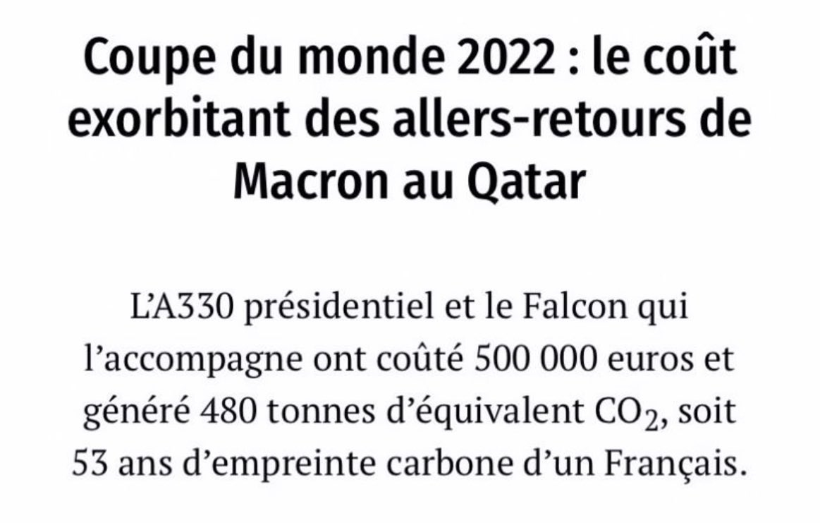 La seule information à retenir sur cette Coupe du monde