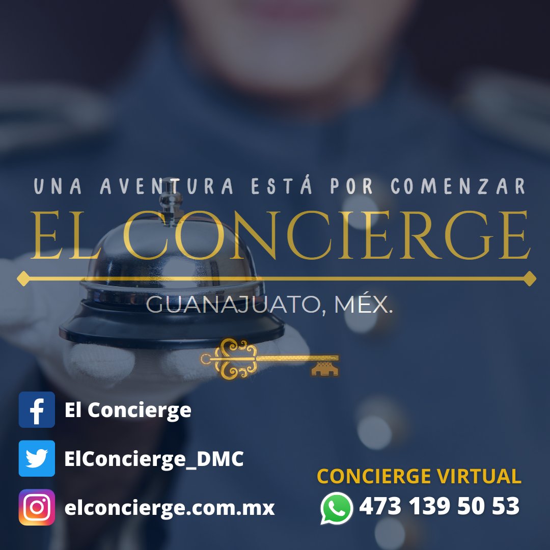 ElConcierge_DMC's tweet photo. 🤵‍♂️Síguenos a través de nuestras redes sociales.

Facebook: https://t.co/KVl67UEm2D
Instagram: https://t.co/WZyaOOQ1n8

#unaaventuraestaporcomenzar #elconcierge https://t.co/DXhnrLwsiq