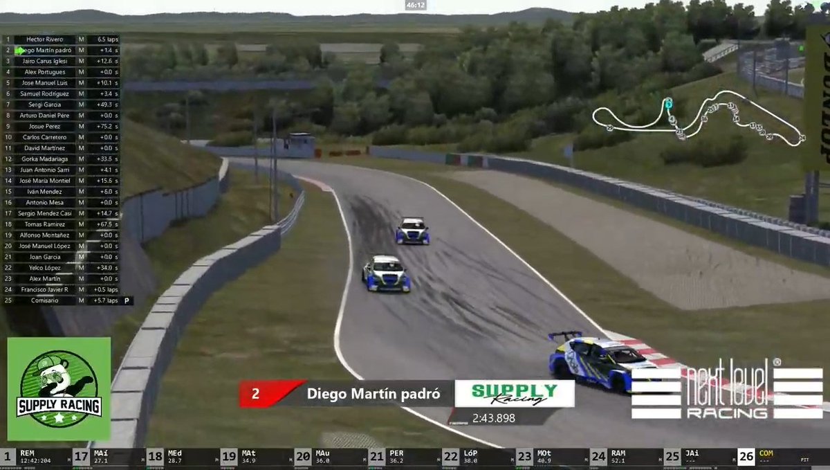 Evento de Navidad <a href="/Supplyracing/">Supply Racing</a> <a href="/nextlvlracing/">Next Level Racing</a> 
Circuito de Suzuka. Seat León TCR.
Una carrera muy limpia de todos los participantes y un gran sorteo de un copkit SIM. 
<a href="/full_chola/">FULL CHOLA 🇮🇨 CANARIAS 🚀</a> 🇮🇨👑🍌🍌
<a href="/hector_rivero94/">hector rivero</a> 
<a href="/diegomartinpad4/">Diego martin padron</a> 
<a href="/KevinRemedios4/">Kevin Remedios</a> 
@ToJosito 
<a href="/Samuelcach83/">Samuel Rodríguez Almeida</a>
JosuéPérez