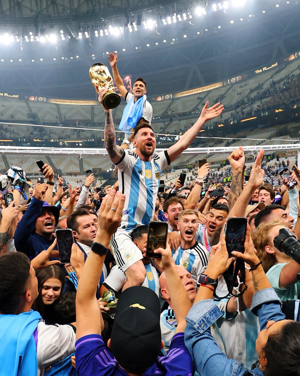 Leo Messi. The living legend just secured his legacy. 1,003 games. 793 goals. 7 Ballon d’Or wins. 1 World Cup. Messi just completed the set. If you’re still debating who TBE is, it’s time to rest your case. He is him. Game over.