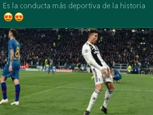 Trakeed's tweet image. los haters de Messi y Argentina hablando de la conducta antideportiva de Dibu... pero ojos vendados con Cristiano
