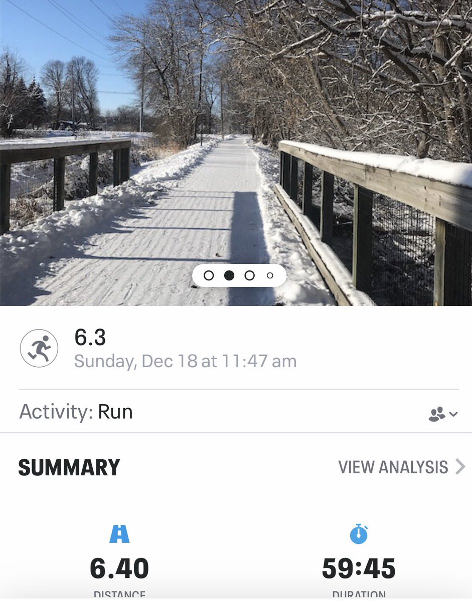 stupidtrumpers's tweet photo. Sunny Sunday Funday Runday today! 6.3 miles near the shore of Medicine Lake at the bridge & back ! @GrandmasMara #runner #SKOL #comeback #run #sundayrunday #fit #grandmasmarathon #snowRunner #mnrun #marathontraining #ultra https://t.co/QR0rxcvcvp