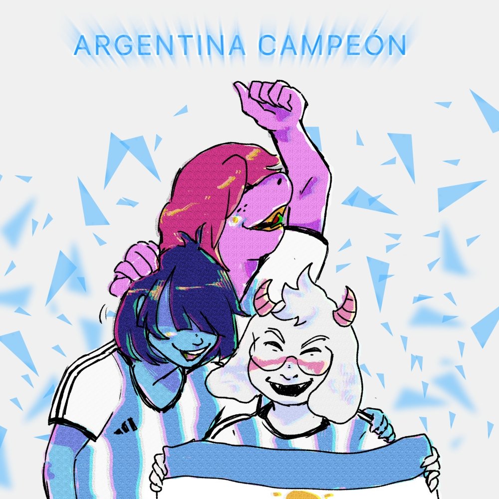 ARGENTINA, CAMPEÓN DEL MUNDO🇦🇷
#deltarune