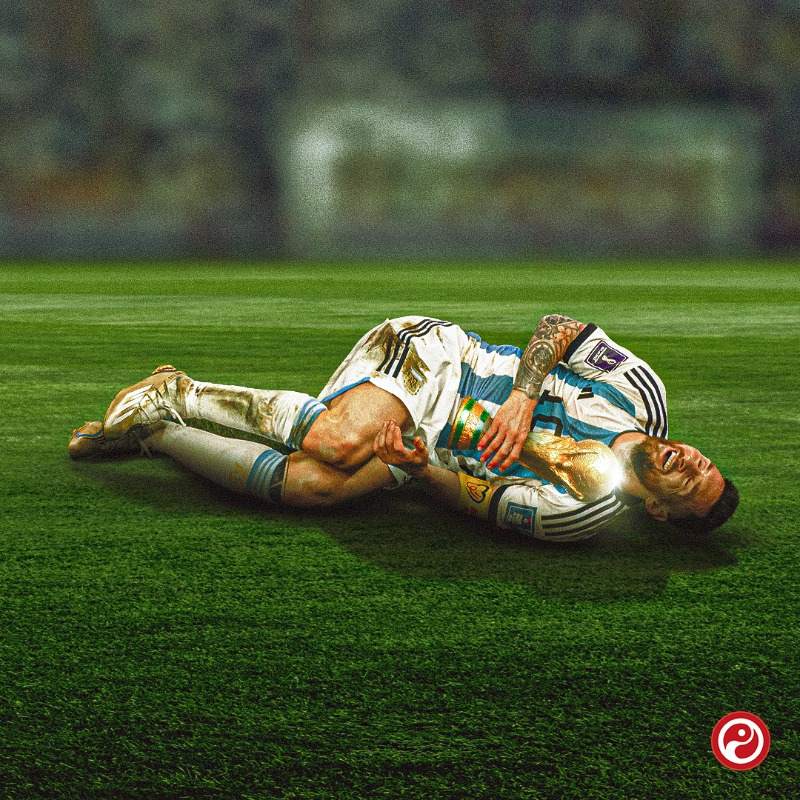 Squawka's tweet photo. Lionel Messi's outright World Cup records:

All-time
◉ Most games
◉ Most minutes
◉ Most Man of the Match awards
◉ Most Golden Ball awards

Since Opta records began
◉ Most goals + assists
◉ Most chances created
◉ Most take-ons completed

#FIFAWorldCup