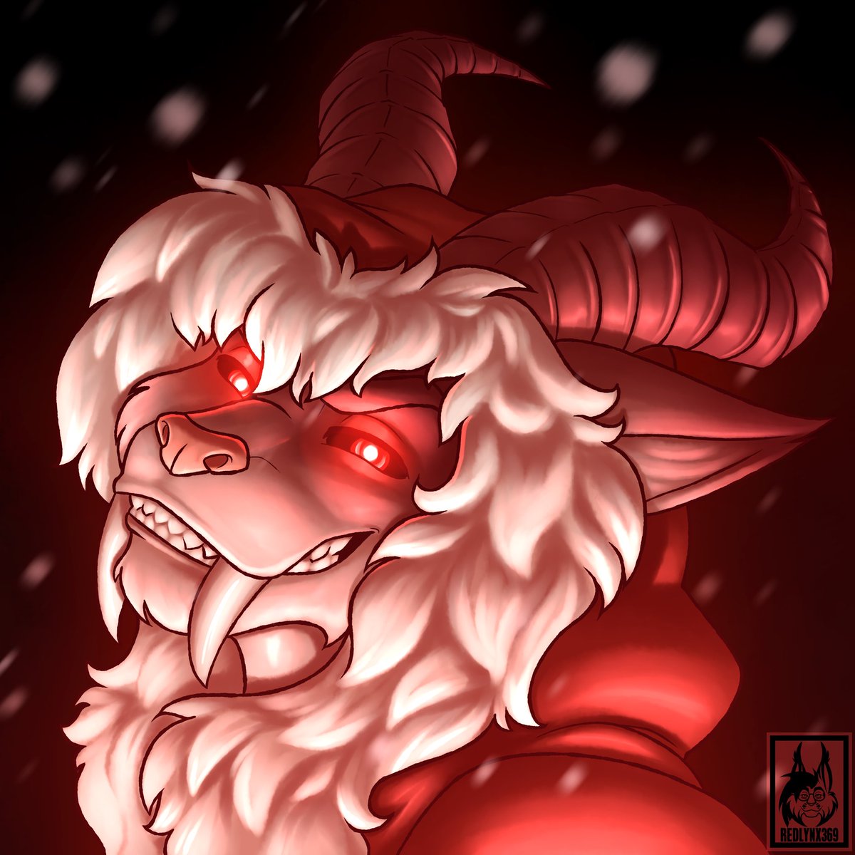 Amazing commission done by @RedLynx369 Thank you so much!!! Now I can finally feel the Christmas spirit changing