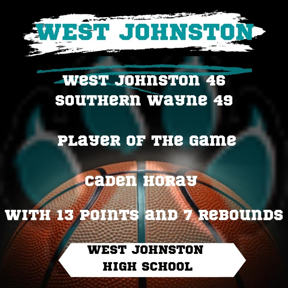 Tough home loss for the Wildcats.  We will be back on the court on Monday at Princeton.   #WestJHoops