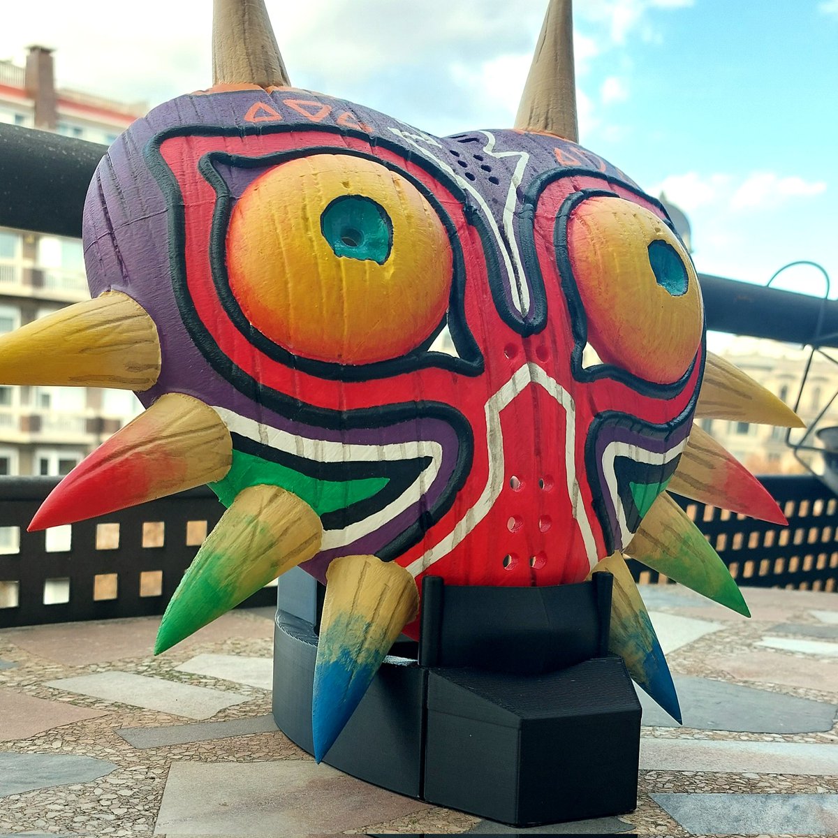 cthalhan's tweet photo. #nintendo #videogames #cosplay #bambutiful #3dprint #fdmprint #fdmprinting #3dprinting #bambulab #zelda #thelegendofzelda #printables https://t.co/YOLLzEf6se