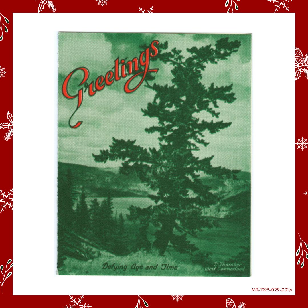 Happy Hanukkah! Unfortunately we don't have any Hanukkah greeting cards in our collection, so for Day 18 of our Holiday Card Advent Calendar, please enjoy this seasonal card sent from Buckerfields and the United Farmers.