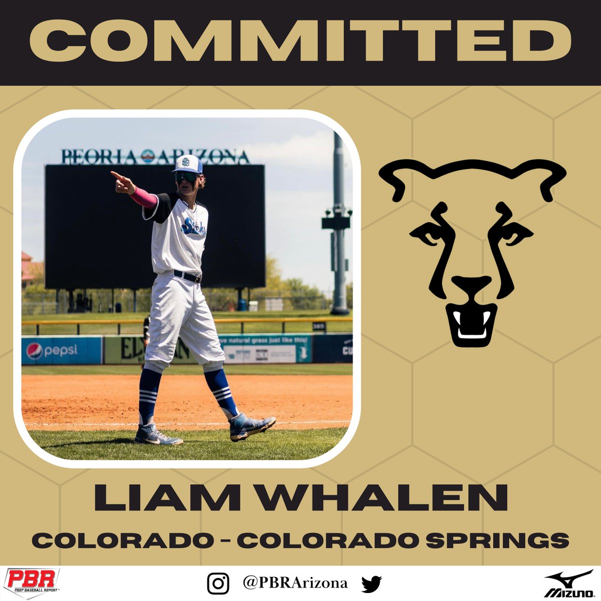 🚨𝐂𝐎𝐌𝐌𝐈𝐓𝐌𝐄𝐍𝐓 𝐀𝐋𝐄𝐑𝐓🚨

'23 1B/OF/RHP Liam Whalen (<a href="/LiamWhalen17/">Liam Whalen</a>) has announced his commitment to the University of Colorado - Colorado Springs.

<a href="/UCCSBaseball/">UCCS Baseball</a> || #BeSeen