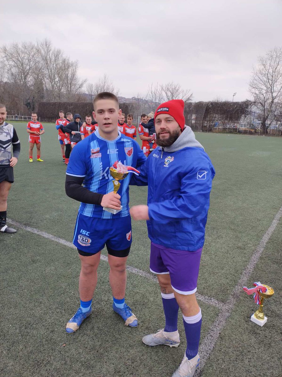 SerbianRL's tweet photo. Rugby League season isn't still finished in 🇷🇸 U19 Final tournament was today in Nis and Partisan 1953 ⚫⚪ won it. 🇷🇸🇷🇸🇷🇸💪💪💪🏉🏉🏉
#faircoaching https://t.co/3Q8zvz3Cjc
