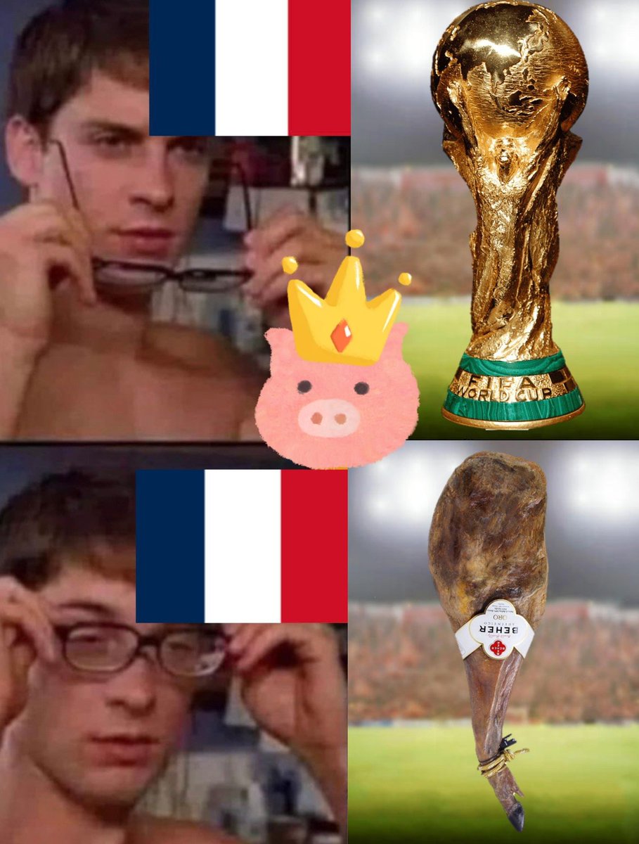 La roue tourne! 

Hahaha 

#France #ArgentinaVsFrance #FIFAWorldCup #coupedumonde2022 #Qatar2022 #WorldCupFinal #WorldCup #FIFAWorldCup2022