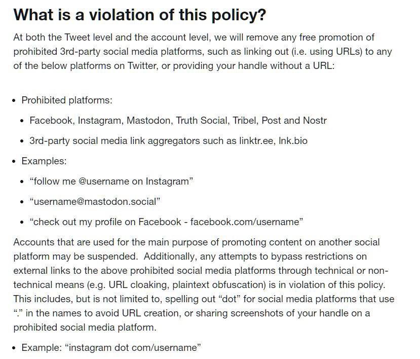 rwfholme's tweet photo. Musk and his team prevent users from claiming third-party social media platforms on Twitter. https://t.co/GqOJW3pDMj