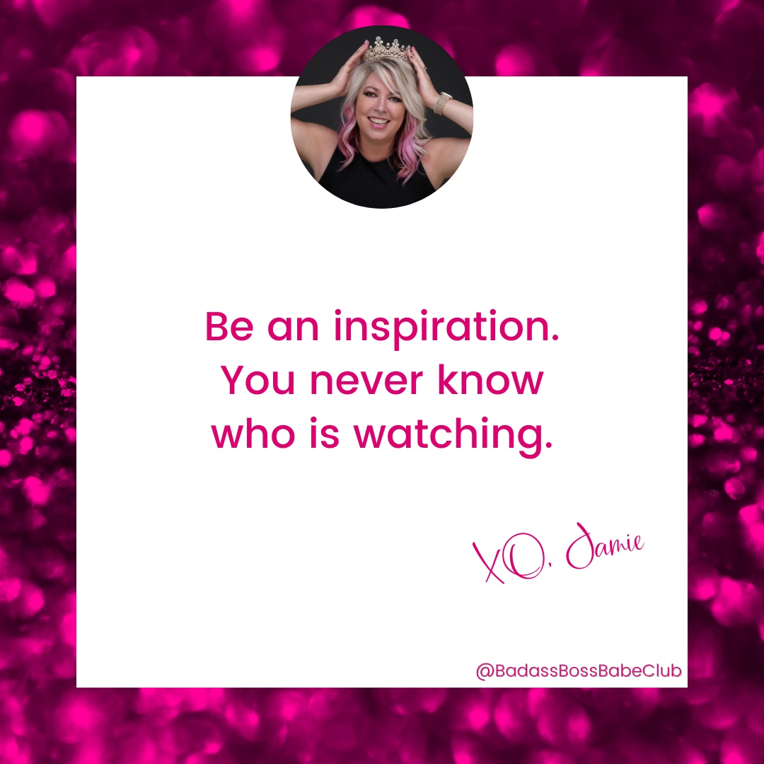 Is there someone who has inspired you that may not know you were watching? We'd love to hear your stories about women that inspired you! Who are they and how did they inspire you?
💞💞💞
#inspirationalwomen #inspirationalstories #badassbossbabeclub #bossbabes #beaninspiration