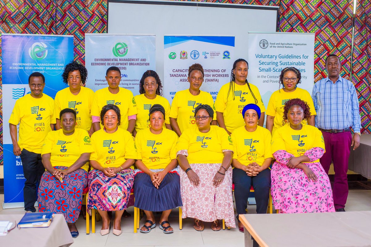 EMEDO19's tweet photo. 4) At Zonal level; #TAWFA regional leaders met with regional fisheries n comm devt officers from the 5 geographical regions to discuss n prioritize on the issues frm the regions. The chapter executive comm was elected. The regional leaders form chapter’s coordination commitee https://t.co/bMyp45OlAW