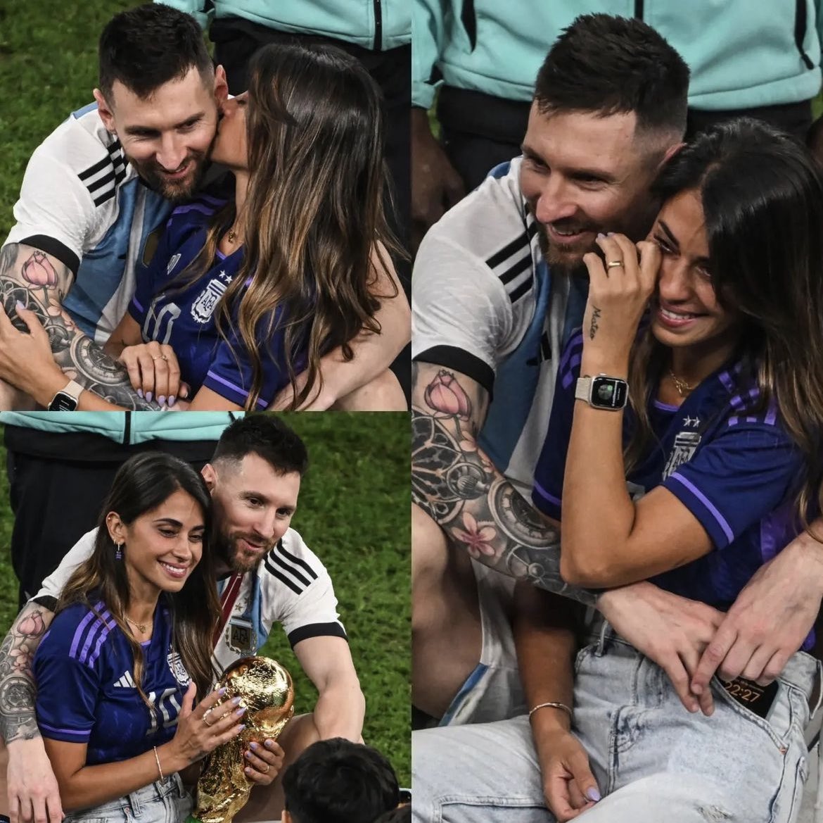 Amantesdelfut_'s tweet photo. Su copa del mundo y el trofeo del mundial. Messi ganó en la vida 😍 https://t.co/nsk06run0B