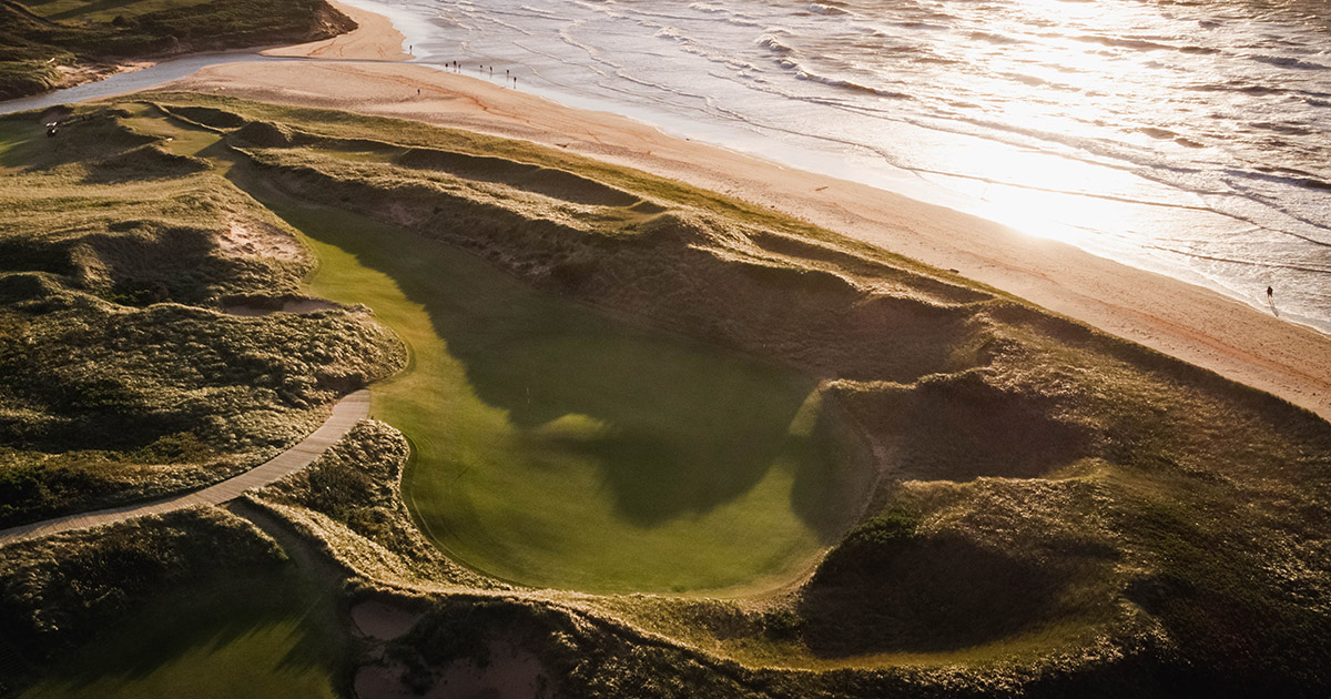 The par 3's on both #CabotLinks &amp; #CabotCliffs are often a highlight of the round for golfers. With no two holes the same, each offers a unique challenge, thoughtful strategy, and spectacular views. 

What is your favourite par 3 at Cabot Cape Breton? 

📷: IG/ <a href="/Fore/">Gabe</a> 

#parthree