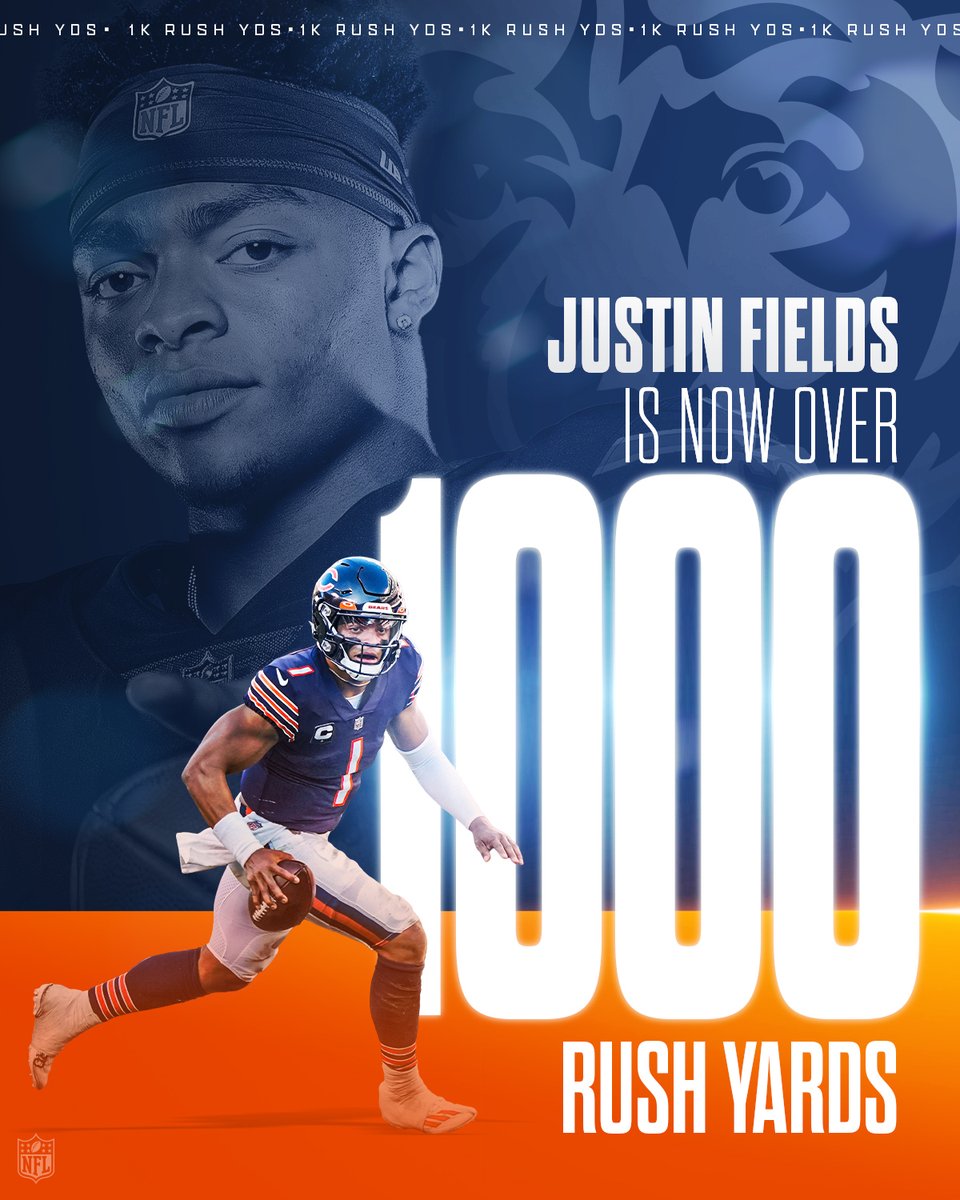 NFL's tweet photo. Only the third QB in NFL history with 1K rushing yards in a single season. https://t.co/Bc8bUlb3hR