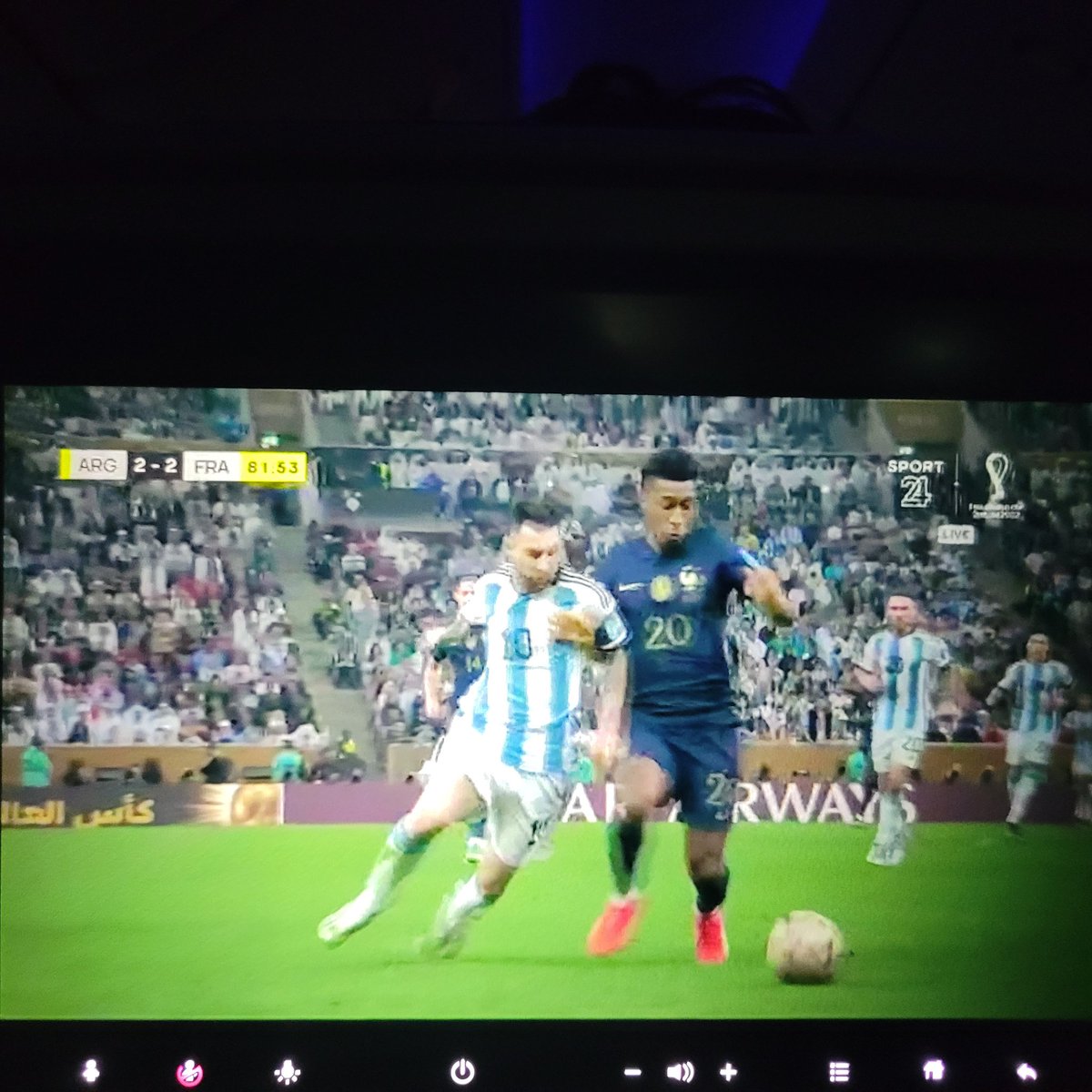 Minesfer's tweet photo. Flying from Madrid to Miami @sport24live https://t.co/x6NaK3q9Cs