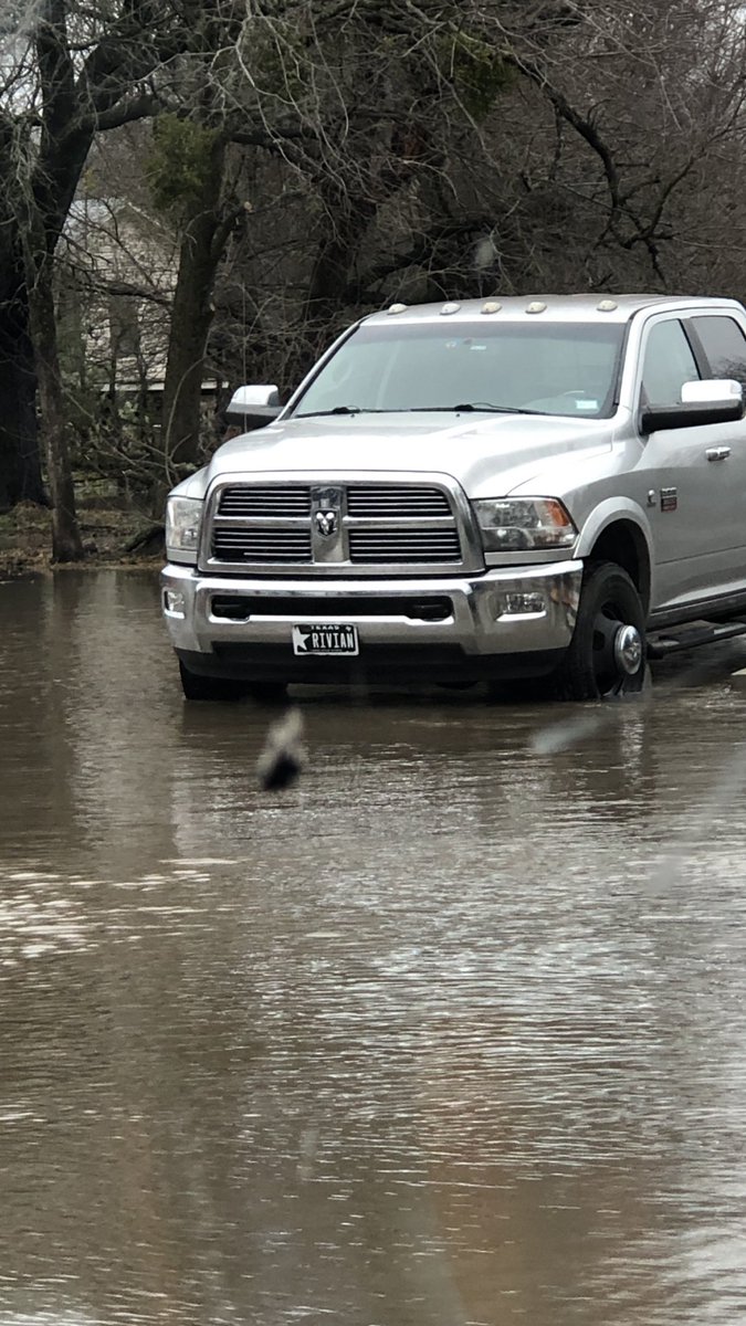 CaddoRanch's tweet photo. @Rivian License place is not for the right vehicle but its a truck that’s a Ram Rivian 😂 https://t.co/A5VabOugJ2