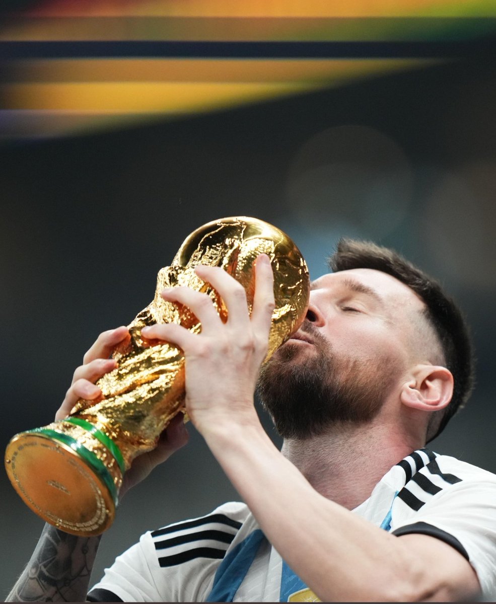 Pekky_7's tweet photo. What a Beaut you are to watch💯 @TeamMessi
You wrote your own Finale💙🤍

#FIFAWorldCupFinal #Messi𓃵 #Argentina https://t.co/TErh2XXDJW