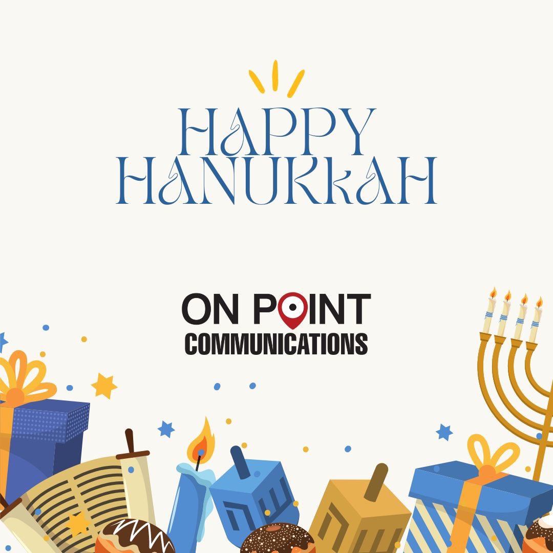 May your candles burn long and your celebration be joyous. Happy Hanukkah!