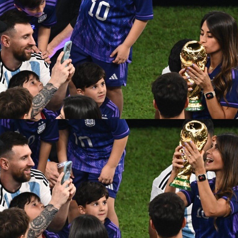Quiero ser Messi y tú mi Antonela.