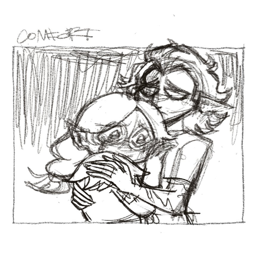 also this unfinished sketch 
