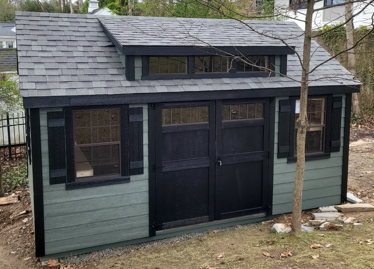 capitolsheds's tweet photo. Here is a 12x16 Row Dormer Shed with LP Smart Lap siding that we delivered recently. This makes a great workshop / garden shed with storage.
Build ID: N82226 - https://t.co/AiecuWfCz2

#CapitolSheds #Shed #Sheds #Workshops https://t.co/64BT8lICf4