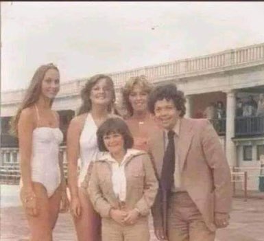 A young Nicola Sturgeon visits Butlins with Diego Maradona in 1979
