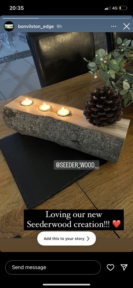 Is soooo lovely seeing our items being used. This was a bit experimental but paves the way for even more creativity! Thank you <a href="/BonvilstonEdge/">BonvilstonEdge</a>  🙏🏻