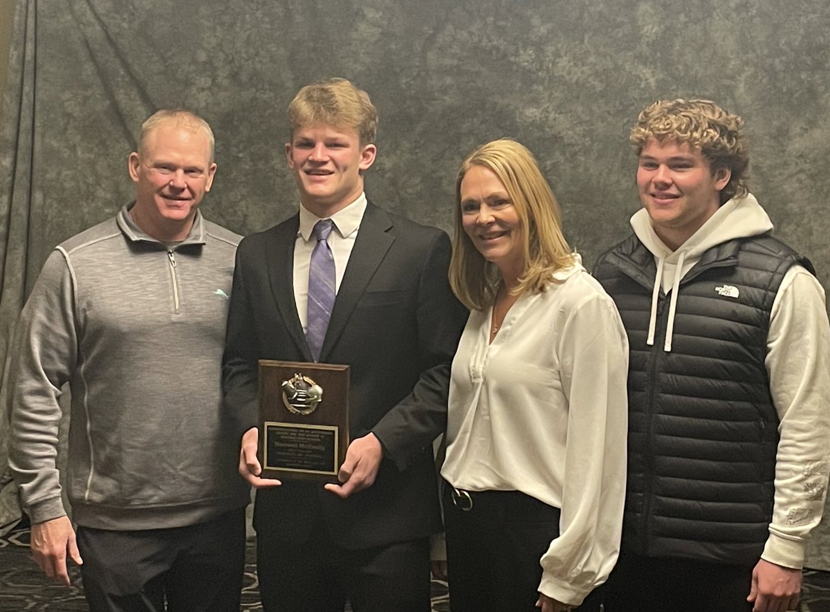Thank you @mfca_now for putting on a great “Mr. Football” banquet. <a href="/MaxMcenelly/">max mcenelly</a> capped off an incredible HS career as a finalist. 

<a href="/WaconiaWrestlin/">Waconia Wrestling</a> <a href="/WaconiaSchools/">Waconia Public Schools</a>