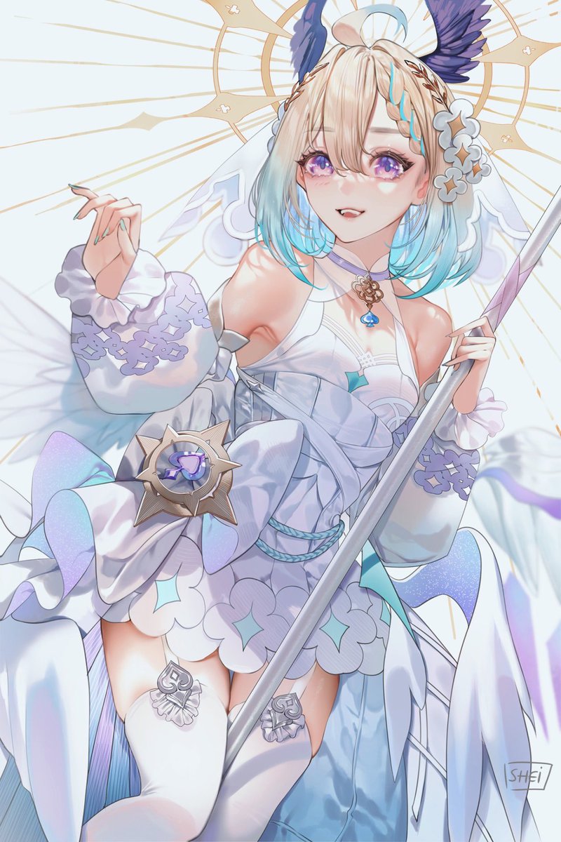 魈|ショウ(原神) 「For you know reasons… 」|Shei 👵のイラスト
