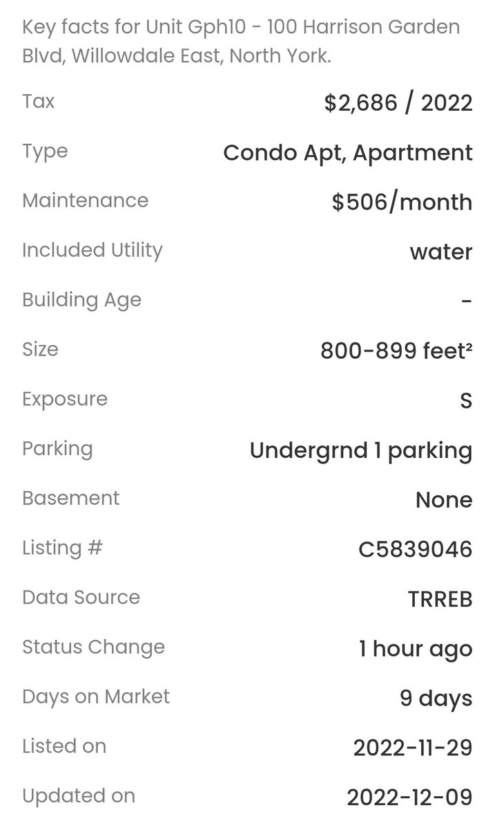 TOHousingSmash's tweet photo. GPH10-100 Harrison Garden Blvd, Willowdale
-Sold October 2020 for $695,000
-Just Re-Sold for $680,000
#CondosGoByeBye
#tocondos https://t.co/80NAJLGxDl