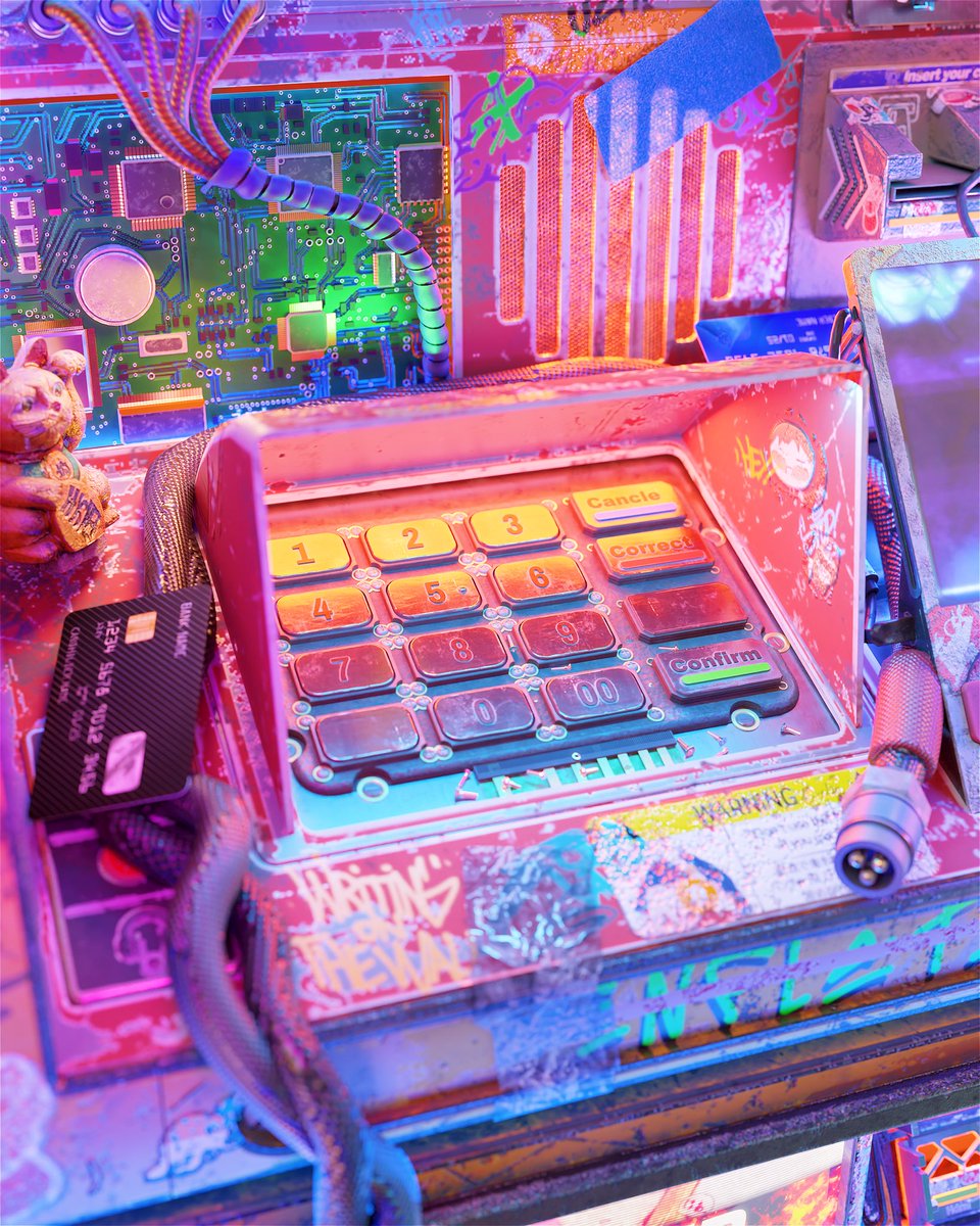 Alifjustie's tweet image. Some of detail from my work👾