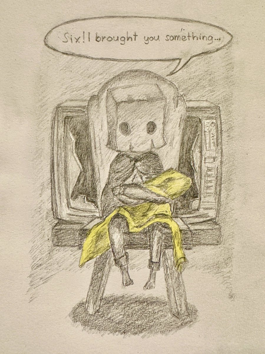 mono_drawing82's tweet photo. 💛🤎
“I brought you something…”

#littlenightmares #littlenightmares2 #littlenightmaresfanart #six #mono #sixandmono #drawing #lnm2 #lnm #ln #ln2 #graphite #graphitedrawing #comics #comicbook #togetherforever #togetherwithme https://t.co/mjGWcJR952