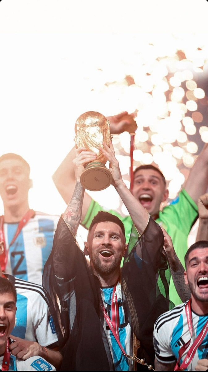 بطل العالم 🏆🇦🇷❤️