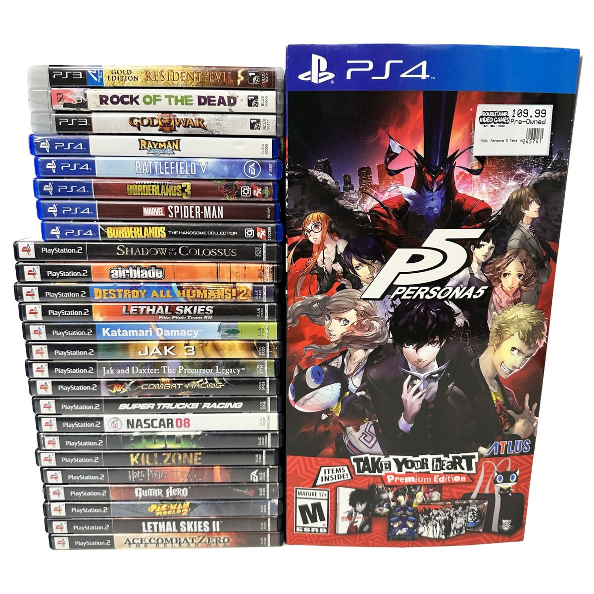 ogdoublejumpvg's tweet photo. GameCube, PlayStation and Xbox collection all in stock now!
#doublejumpvideogames
These and Thousands more items all available ONLINE and In Store. ➡️ https://t.co/XwFn4qV20T https://t.co/06hVUxJuP1