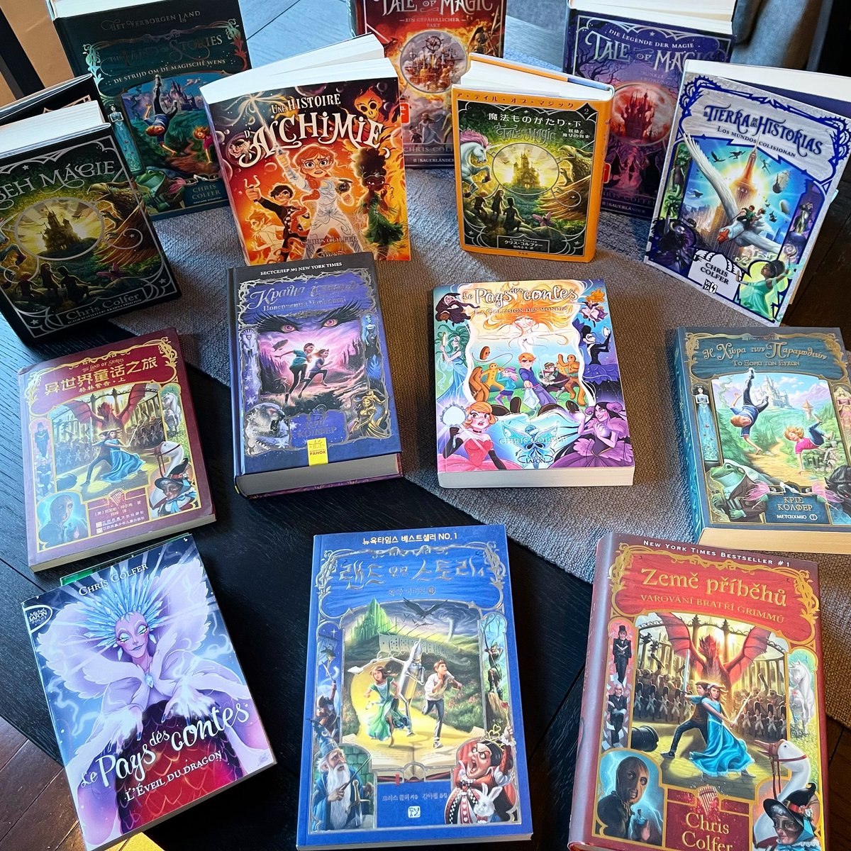 chriscolfer's tweet photo. I barely speak English so it’s always a treat when these guys show up. https://t.co/J6ztLY0pnw