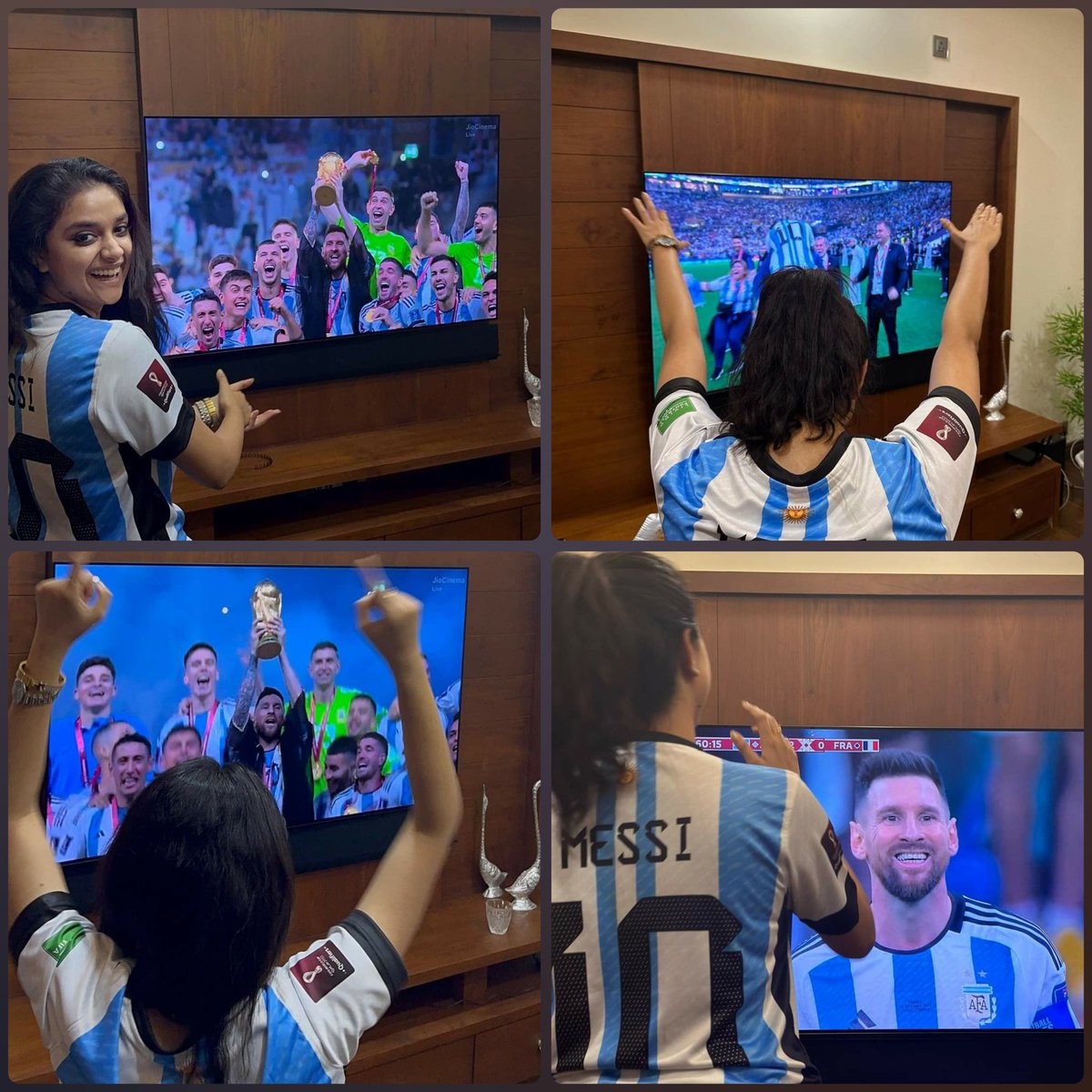 Varman_R4's tweet photo. Behind every man's victory.....
Now you know how  Argentine won 🏃‍♂️🏃‍♂️🏃‍♂️🏃‍♂️

 @KeerthyOfficial #Messi𓃵 #FIFAWorldCup #ARGFRA #WorldCupFinal https://t.co/2EmpVd77N5