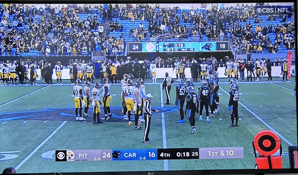 Nickalpher's tweet photo. @SteelersNetwork Stiller fans in Charlotte. https://t.co/PWPkWiPnUo