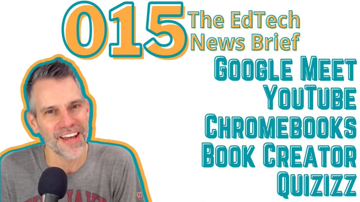 JakeMillerEdu's tweet photo. ⭐️ #TheEdTechNewsBrief Ep15 ⭐️
📹 Livestream #GoogleMeet to YouTube
💻 Edit PDFs on Chromebooks
📝 Import PDFs in #BookCreatorApp
🖼 Crop Images in @BookCreatorApp
👾 Import & Edit #GoogleSlides in @Quizizz Lessons
📺 https://t.co/hkb1onZMS2
🎧 https://t.co/qO9iJkBe3B https://t.co/S5e3q8QcXy