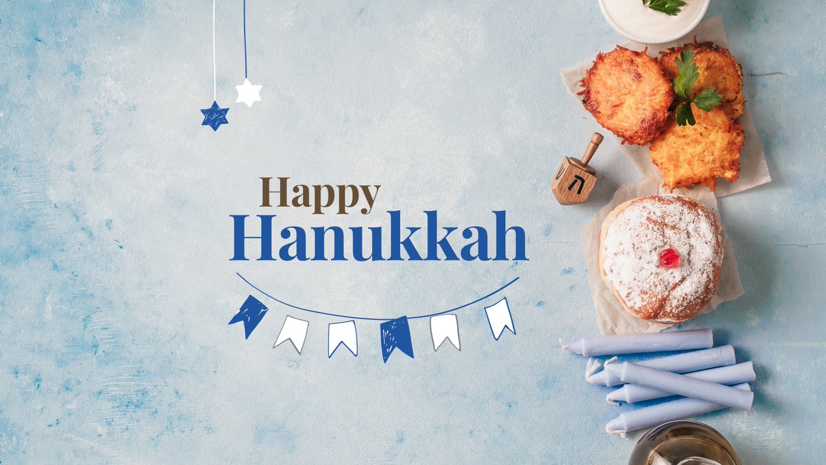 Happy 1st night of Hanukkah!

Wishing you bright lights, crispy latkes and lots of love.

#hanukkah #chanukah #festivaloflights