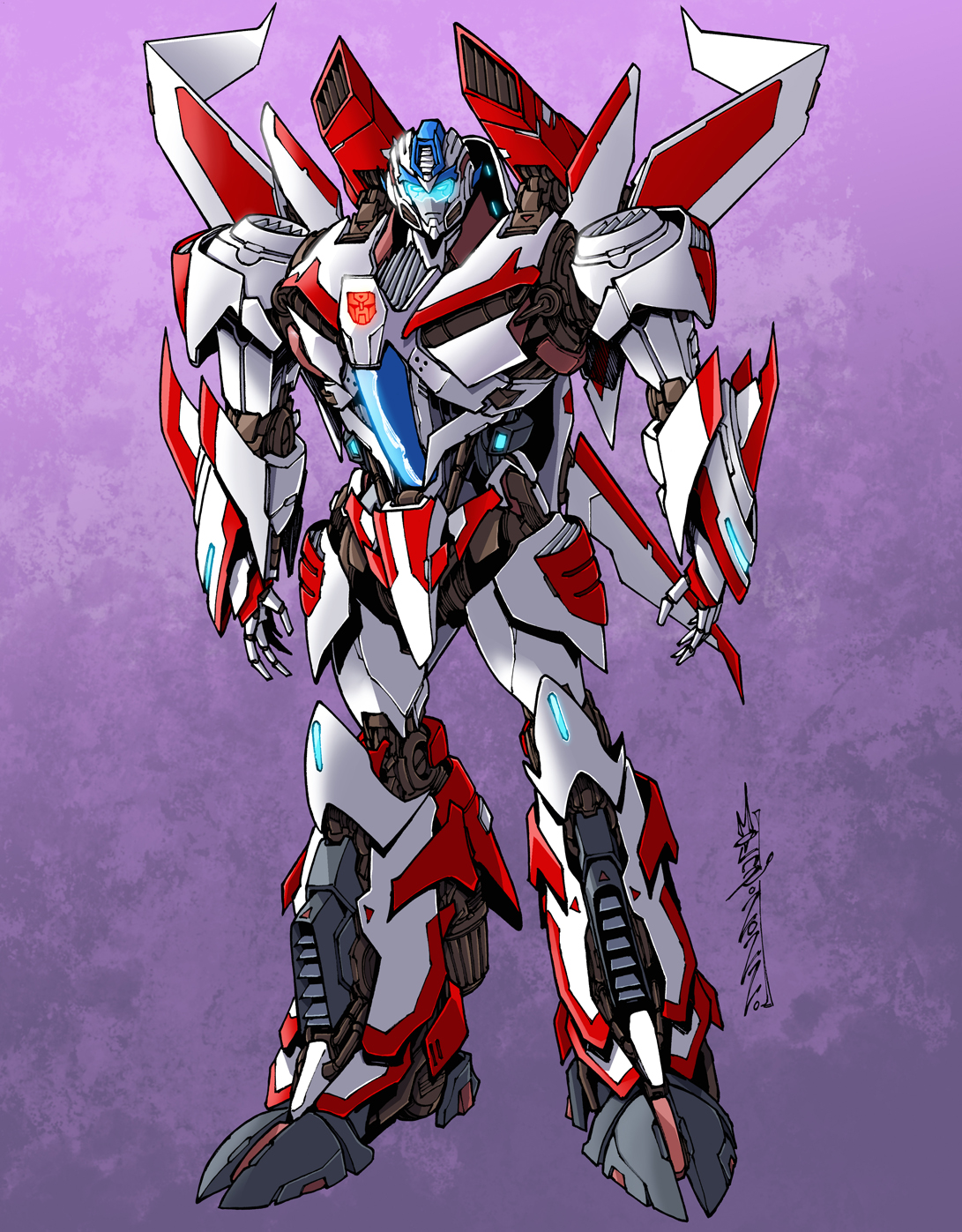 Optimus Prime And Jetfire