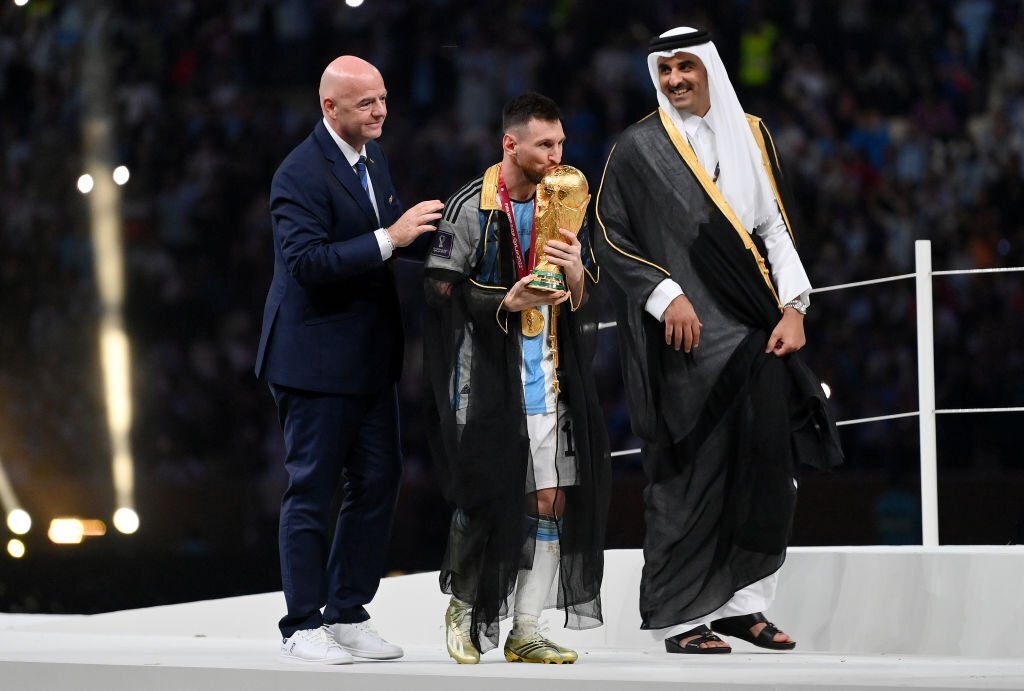 junaidahmedh67's tweet photo. Greatest ever #Messi𓃵
What a fairy tale 💙
His last dance and what a script he has written
#FIFAWorldCupFinal #ArgentinaVsFrance 
#GOAT𓃵 #Champions https://t.co/dG5kIKgv5K