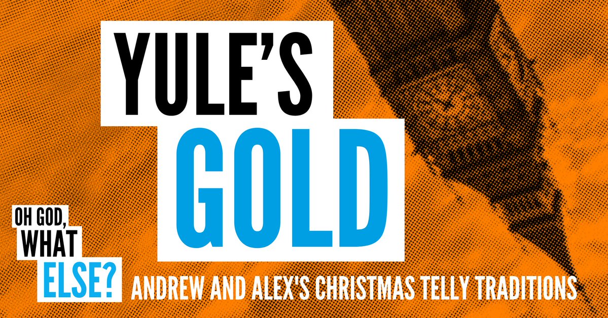 OhGodWhatNowPod's tweet photo. #OGWE: @sturdyAlex and @Nndroid reminisce on the best and worst of Christmas telly, fighting with parents over what to watch, and secretly loving The Muppet Christmas Carol.
Monday mini-casts are Backers-only - sign up to listen: https://t.co/196X5nYXzi https://t.co/b5POkBMpA6