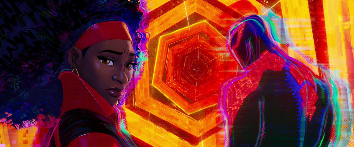 SpiderVerseShot's tweet photo. Spider-Woman in Spider-Man: Across The Spider-Verse [4K] https://t.co/P9ypcw1C0E