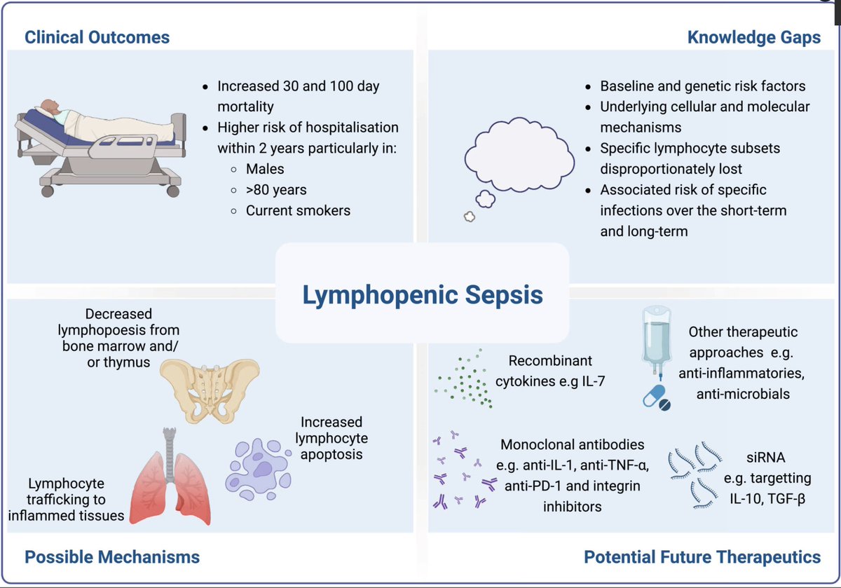 Just published <a href="/ImmunolCellBiol/">ICB - the journal</a> ! Great to see this review out on Lymphopenic #Sepsis written with Simon Finfer, Bala Venkatesh &amp; Richard Hotchkiss
This work is part of new collaborations into the #immunology of sepsis <a href="/KirbyInstitute/">Kirby Institute, UNSW</a> and <a href="/georgeinstitute/">The George Institute for Global Health</a>
 onlinelibrary.wiley.com/doi/10.1111/im…