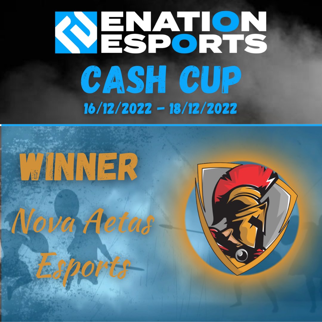 Congratulations to the boys for a hard fought final winning 19-17 on inferno in OT and 16-4 on Vertigo to win the last <a href="/eNationEsports/">eNation Esports</a> Cash Cup for the year. 

<a href="/Skelly_toony/">Skellitoon</a>

#csgo #eSports #gaming