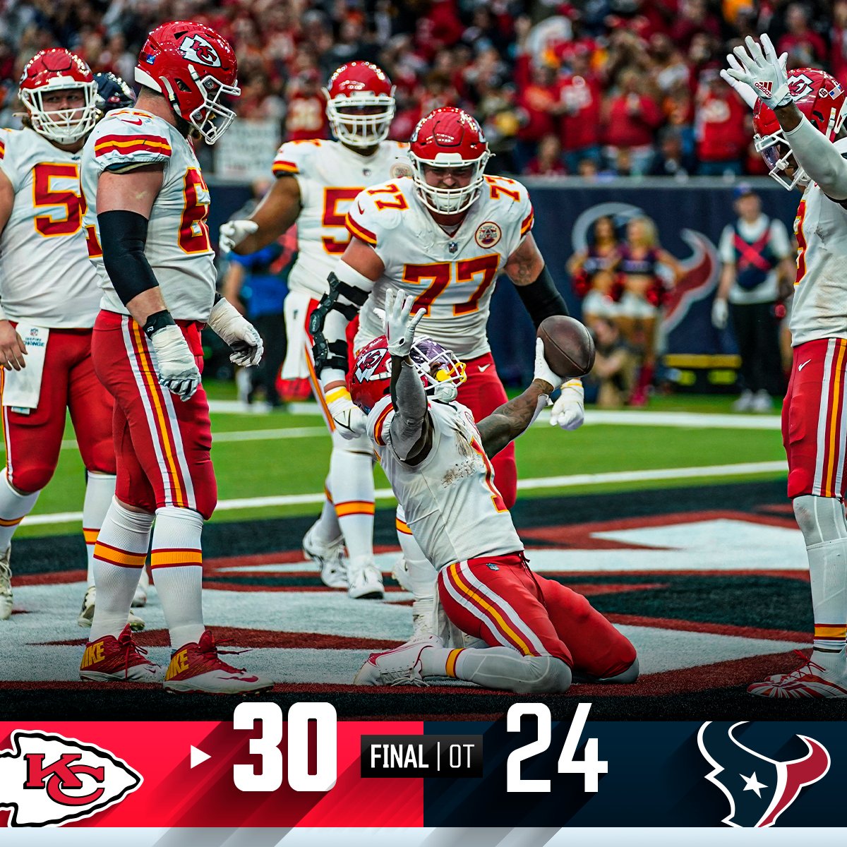 NFL on Twitter "FINAL The Chiefs clinch the AFC West with an OT win